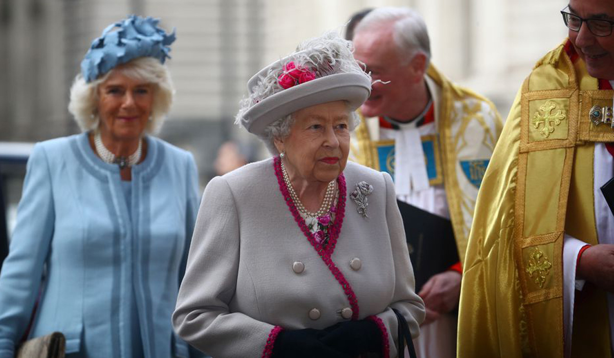 Queen Elizabeth and Camilla